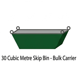 30 Cubic Metre Skip Bin