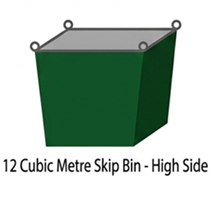12 Cubic Metre Skip Bin