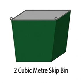 2 Cubic Metre Skip Bin