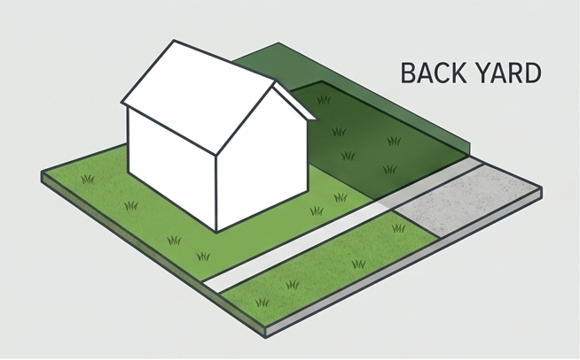 Front or Back Yard